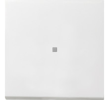 Gira F100 Бел глянц Клавиша 1-ая с подсветкой