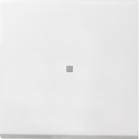 Gira F100 Бел глянц Клавиша 1-ая с подсветкой