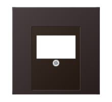 JUNG LS 990 темный алюминий Накладка розетки ТАЕ