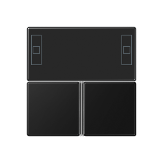 Набор накладок для 4093KRMSTD, термопласт, черный матовый