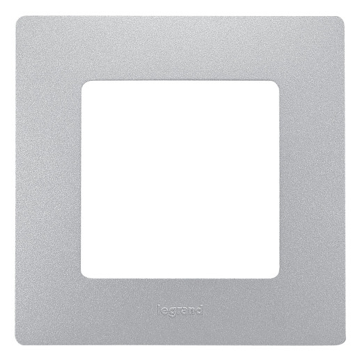 Рамка 1 пост - Legrand Etika - алюминий