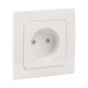 Стокгольм Механизм Розетки 1-местной б/з 10 А автоматические клеммы белый с защ. штор. EKF PROxima