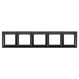 JUNG Eco Deco Рамка 5-постов термопласт черный матовый