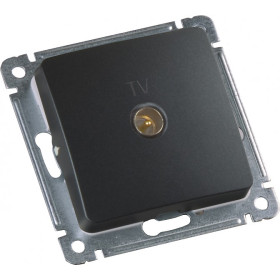 Hegel Мастер внутр Черная РСТВ-401-08 Розетка телевизионная оконечная, механизм