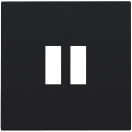 Накладка на USB-зарядку, черный