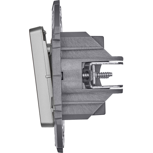 Выключатель трёхклавишный - Legrand/Daccord Inspiria - 10АХ 250В винтовые зажимы - алюминий