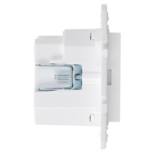 SKANDY Роз. с з/к/ш 16А с USB C 18Вт SK-R17W арк. бел. IEK