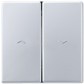 JUNG Клавиши для выключателя управления жалюзи, алюминий