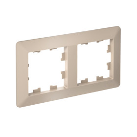 Systeme Electric AtlasDesign Air Песочный/дымчатый белый Рамка 2-ая