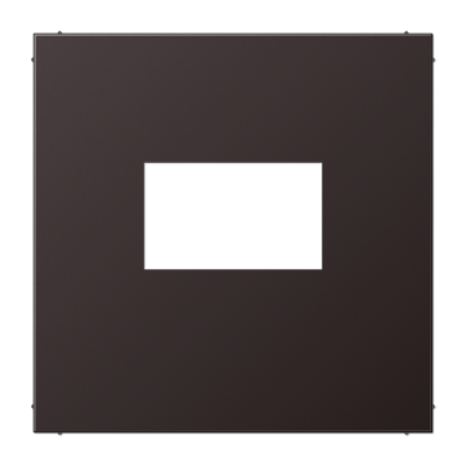 Плата для USB-зарядных устройств без видимого винта, металл, дарк