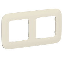 FLITE Рамка 2-мест. РУ-2-А-ФлСл сл IEK