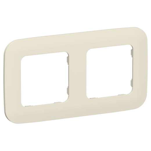 FLITE Рамка 2-мест. РУ-2-А-ФлСл сл IEK