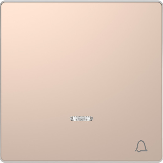 MERTEN D-Life КЛАВИША с линзой для LED модуля, сим. звонок, ШАМПАНЬ