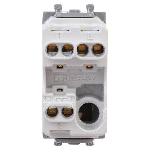 Переключатель модульный, Avanti, белое облако, 1 модуль