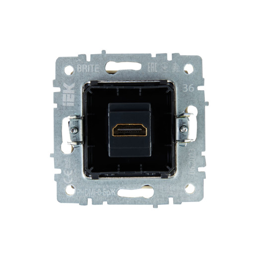 BRITE Роз. HDMI РHDMI-0-БрЖ жемч. IEK