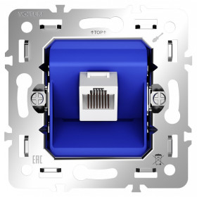Механизм розетки Ethernet RJ-45 Voltum S70 VLS0601M