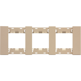Рамка 3-ая цвет-шампань матовый MEITON AA4802M3ACH