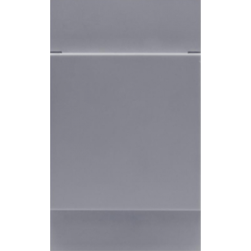 Накладка с крышкой на розетку 220V с/з со шторками винтовой зажим 16A (Грифель матовый)