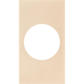 Накладка на розетку 220V с/з со шторками 16A (шампань матовый) MEITON ACH04