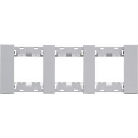 Рамка 3-ая цвет-Серый матовый MEITON AA4802M3AS