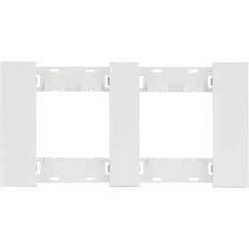 Рамка 2-ая цвет-белый матовый MEITON AA4802M2AW