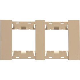 Рамка 2-ая цвет-шампань матовый MEITON AA4802M2ACH