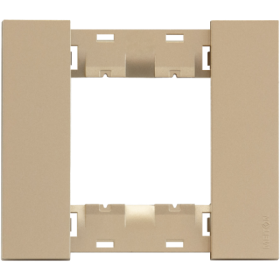 Рамка 1-ая цвет-шампань матовый MEITON AA4802ACH