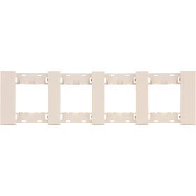 Рамка 4-ая цвет-песочный матовый MEITON AA4802M4AM