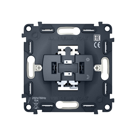 VM101 Механизм 1-клавишного выключателя 10A-250V QUANT