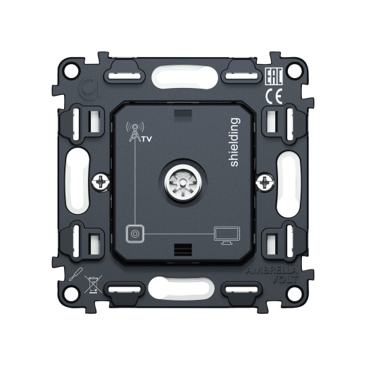 VM199 Механизм TV розетки оконечной экранированной 5-1000MHz 3dB QUANT