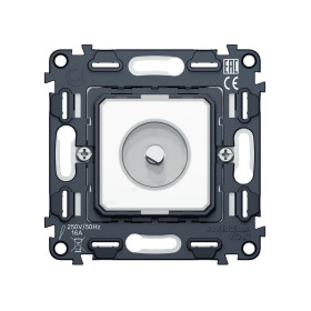 VM1381 Механизм терморегулятора с датчиком для теплого пола с подсветкой 16A-250V QUANT (EXTRA CONTROL)