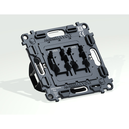 VM125 Механизм 2-клавишного перекрестного выключателя 10A-250V QUANT