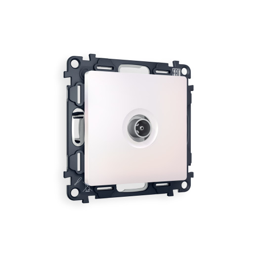 MA213010 Комплект механизма TV розетки оконечной ALFA Жемчуг 50-870 MHz 1dB QUANT (AP2130, VM202)