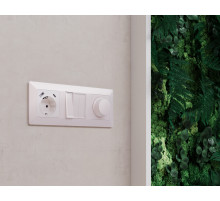 MA205010 Комплект механизма 3-кл выключателя ALFA Жемчуг QUANT (AP2050, VM133)