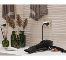 MA308010 Комплект механизма электрической розетки ALFA Бежевый глянец с/з с шторками и крышкой IP44 QUANT (AP3080, VM141)