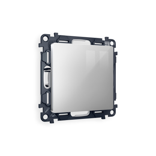 MA416010 Комплект суппорта универсального ALFA Серебро глянец QUANT (AP4160, VM240)