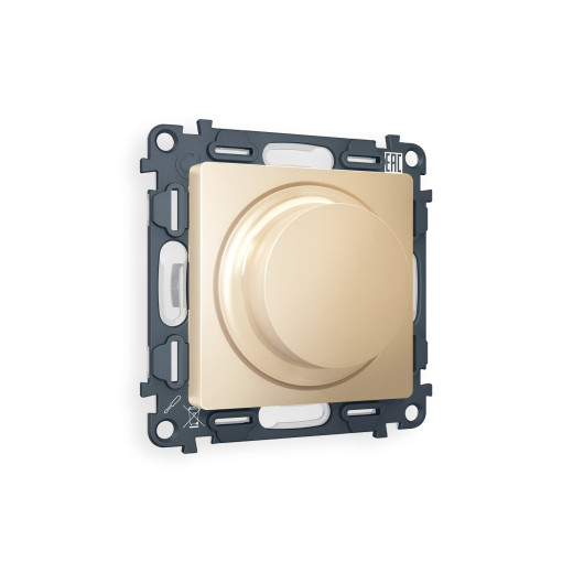 MA605510 Комплект механизма светорегулятора универсального ALFA Шампань 25-600W/LED 5-300W QUANT (AP6055, VM136)