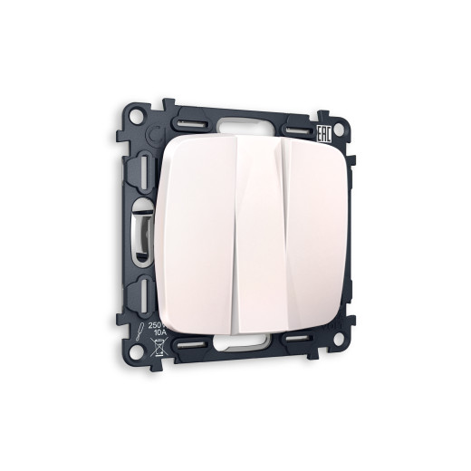 MO205010 Комплект механизма 3-кл выключателя OMEGA Жемчуг QUANT (OP2050, VM133)