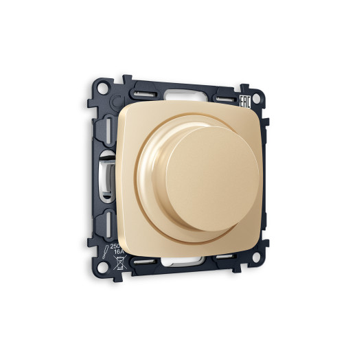 MO605510 Комплект механизма светорегулятора универсального OMEGA Шампань 25-600W/LED 5-300W QUANT (OP6055, VM136)