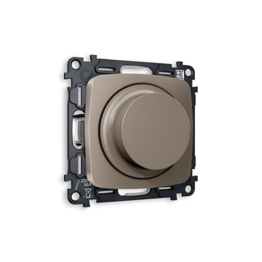 MO635510 Комплект механизма светорегулятора универсального OMEGA Темная бронза матовый 25-600W/LED 5-300W QUANT (OP6355, VM136)