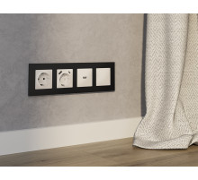 MA336010 Комплект суппорта универсального ALFA Бежевый матовый QUANT (AP3360, VM240)