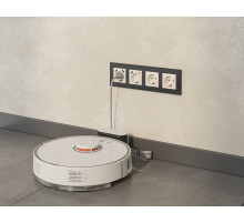 MA330010 Комплект механизма электрической розетки ALFA Бежевый матовый 2USB A+C 20W (быстрая зарядка) с/з QUANT (AP3300, VM160)