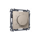 MA365710 Комплект механизма терморегулятора с датчиком для теплого пола с подсветкой 16A-250V ALFA Серо-бежевый матовый QUANT (AP3657, VM1381)