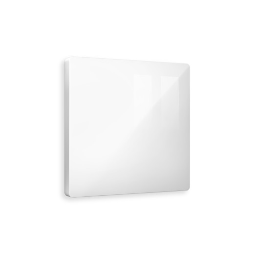 AP1160 Лицевая панель ALFA (Белый глянец) заглушка для суппорта QUANT