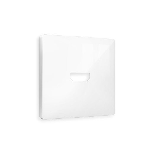 AP1140 Лицевая панель ALFA (Белый глянец) для HDMI розетки QUANT