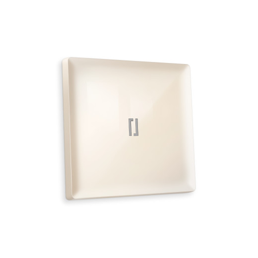 AP3020 Лицевая панель ALFA (Бежевый глянец) для 1-кл выключателей с подсветкой QUANT