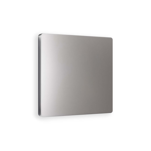 AP5160 Лицевая панель ALFA (Сталь матовый) заглушка для суппорта QUANT