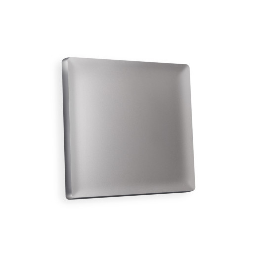 AP5010 Лицевая панель ALFA (Сталь матовый) для 1-кл выключателей QUANT