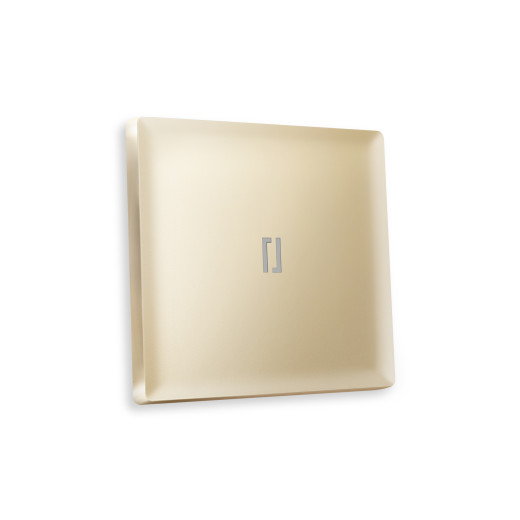 AP6020 Лицевая панель ALFA (Шампань) для 1-кл выключателей с подсветкой QUANT