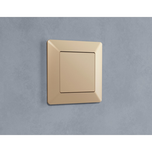 AP6160 Лицевая панель ALFA (Шампань) заглушка для суппорта QUANT